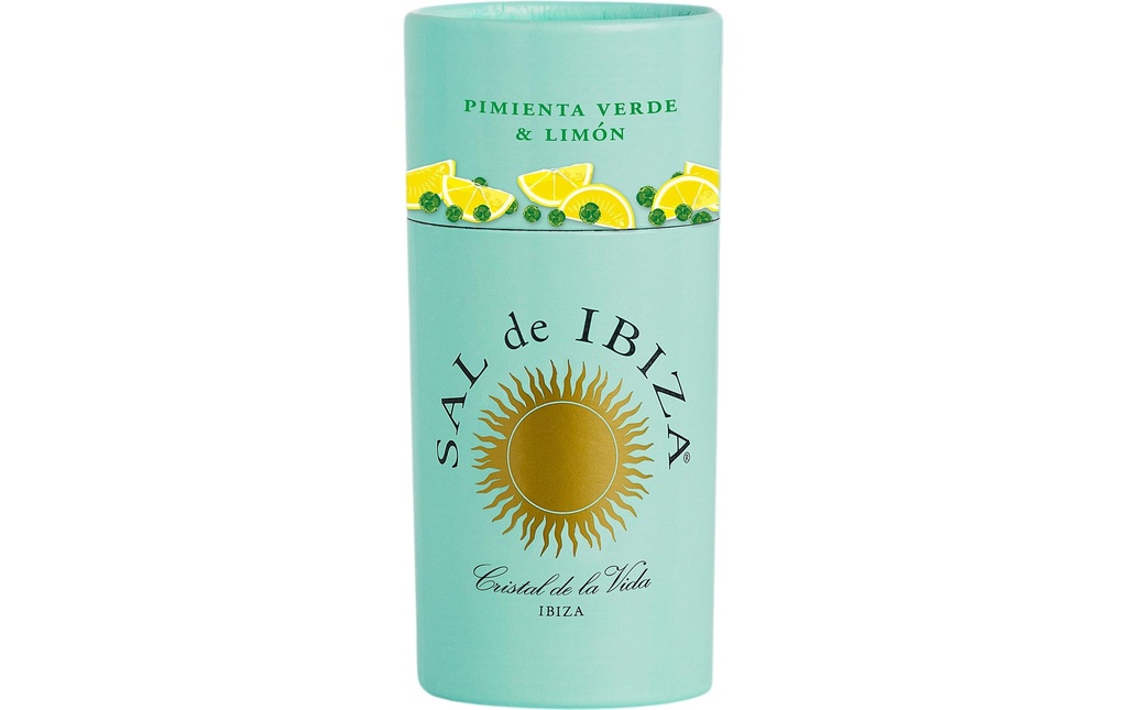 SAL de IBIZA Épice Granito Pimienta Verde et Limon 85 g