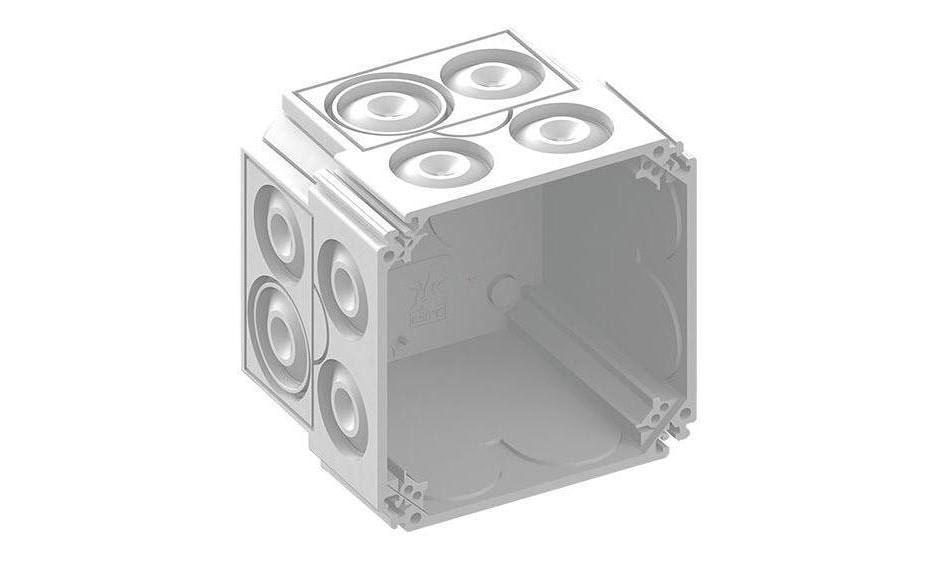 AGRO Boîte d’encastrement UP 1 x 1 avec essai au fil incandescent 850°C