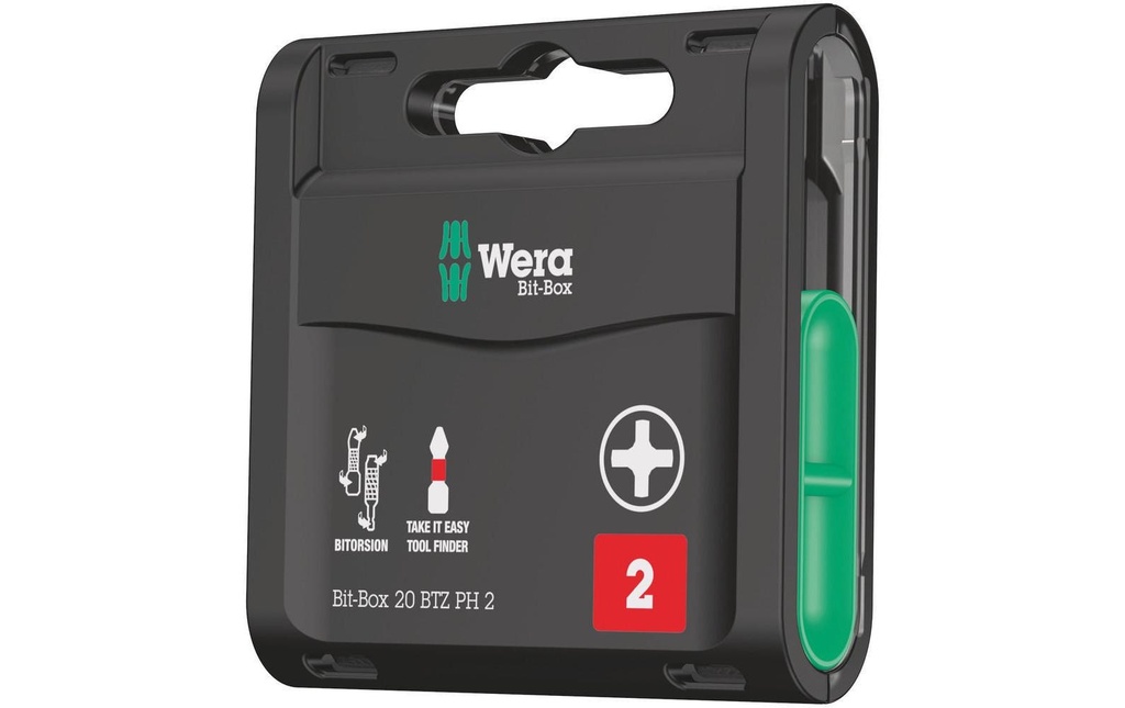 Wera Kits de bits 20 BTZ PH 2 20 Pièce/s pièce(s)