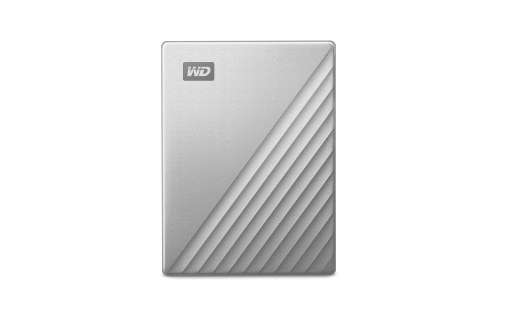 Western Digital Disque dur externe My Passport Ultra 2 TB, Argenté