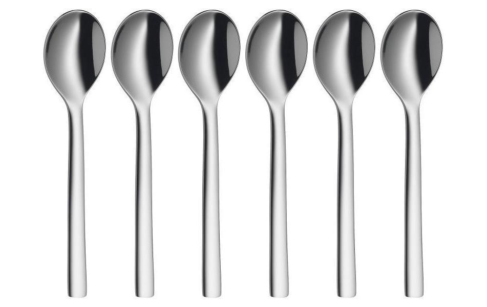 WMF Cuillère à expresso Nuova 6 Pièce/s, Argenté