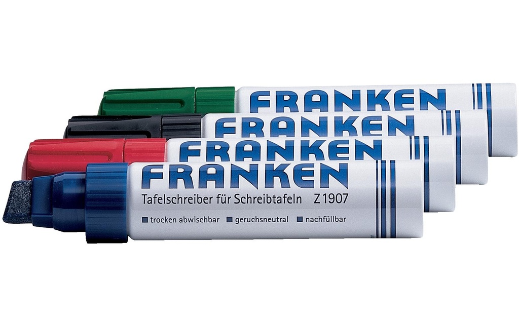 Franken Jumbo 4 - 12 mm, 4 pièces, assorties