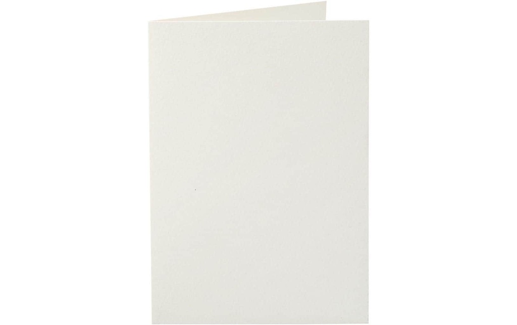 Creativ Company Carte vierge 10.5 x 15 cm sans enveloppe, crème