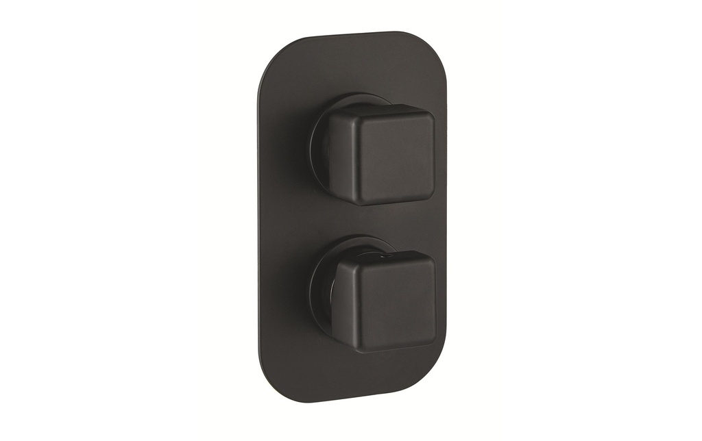 WEBERT Robinetterie de baignoire ONE-X EHM encastré, noir mat