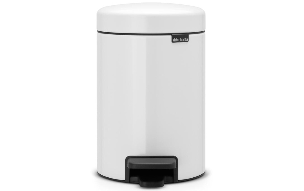 Brabantia Poubelle cosmétique NewIcon 3 l, Blanc