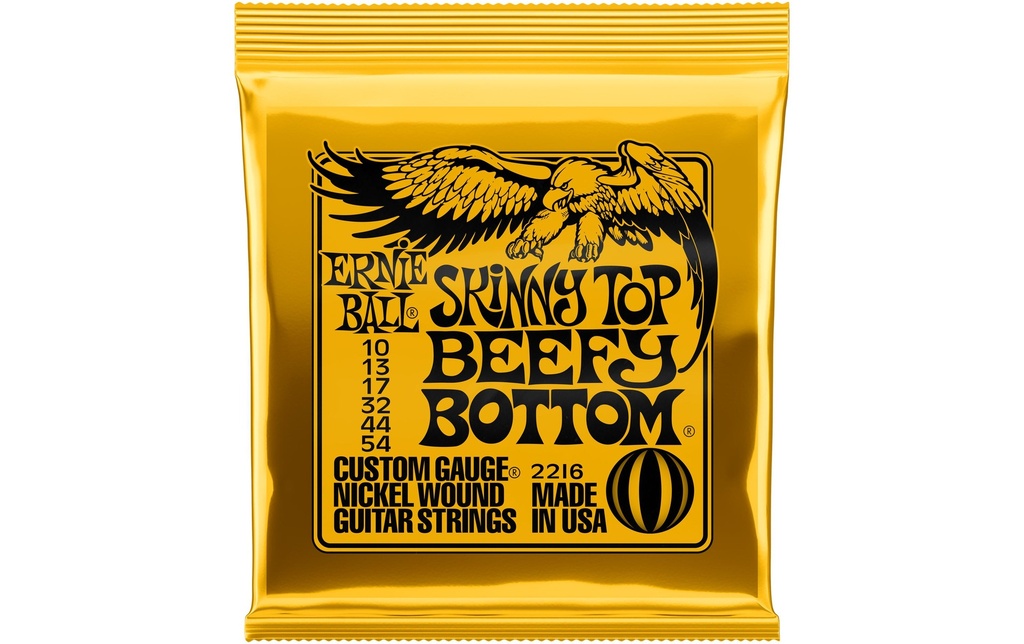 Ernie Ball Cordes de guitare 2216 Slinky Nickel – STBB 10 - 54