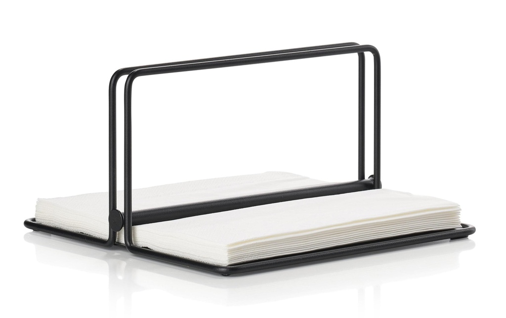Zone Denmark Porte-serviette Singles 22.5 cm x 11.3 cm, noir
