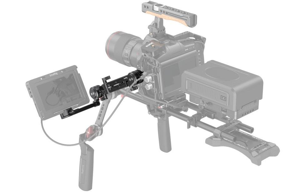 Smallrig Monture EVF réglable avec NATO Clamp