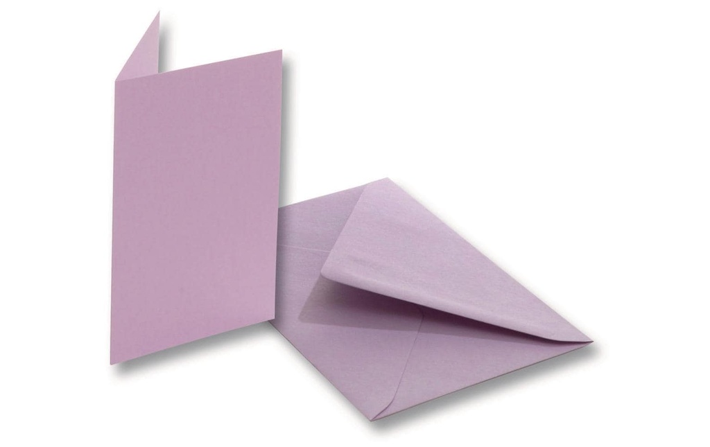 Folia Carte vierge 220 g/m² rectangulaire violet