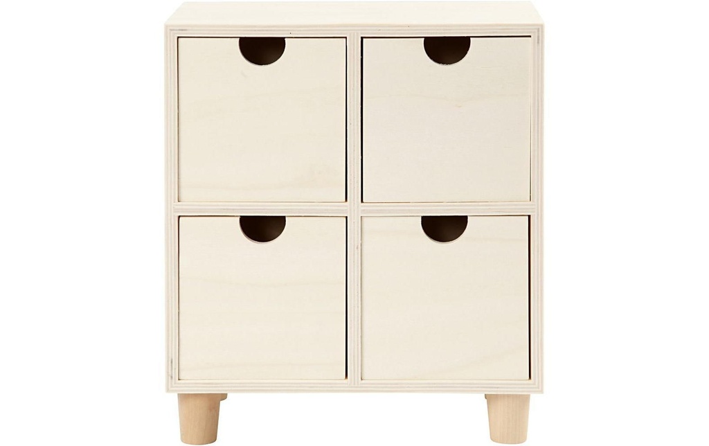 Creativ Company Article en bois Mini 23 x 20 x 11.5 cm Mini-commode