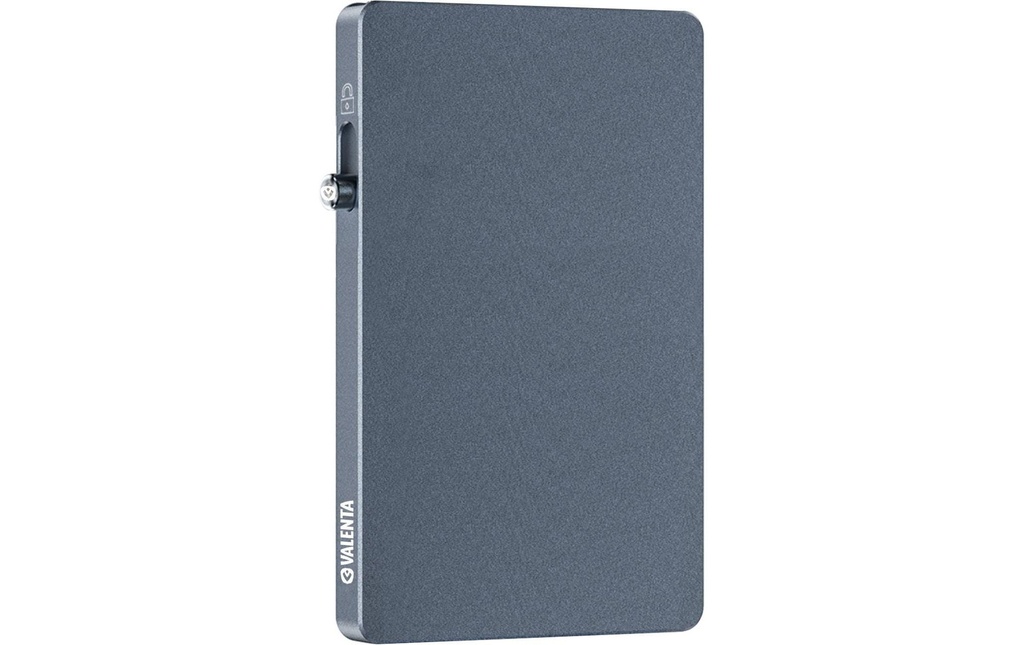 Valenta CardCase Aluminium MagSafe, Gris