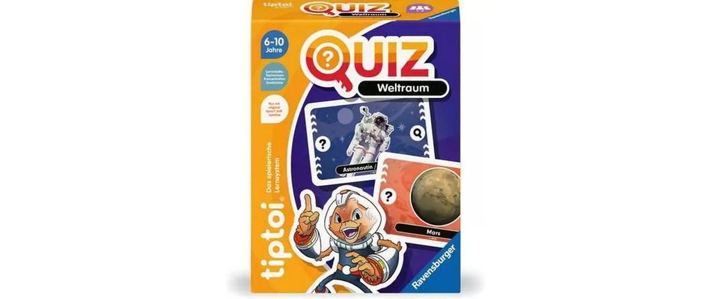 tiptoi Jeu Quiz Weltraum