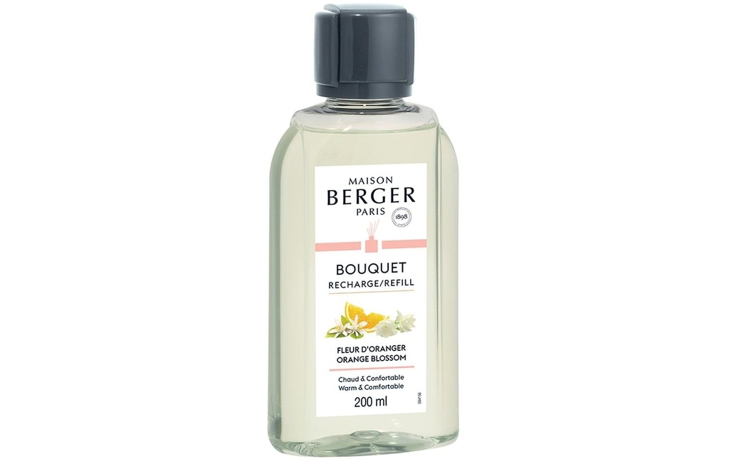 Maison Berger Bâtonnets parfumés Recharge Fleur d'Oranger 200 ml