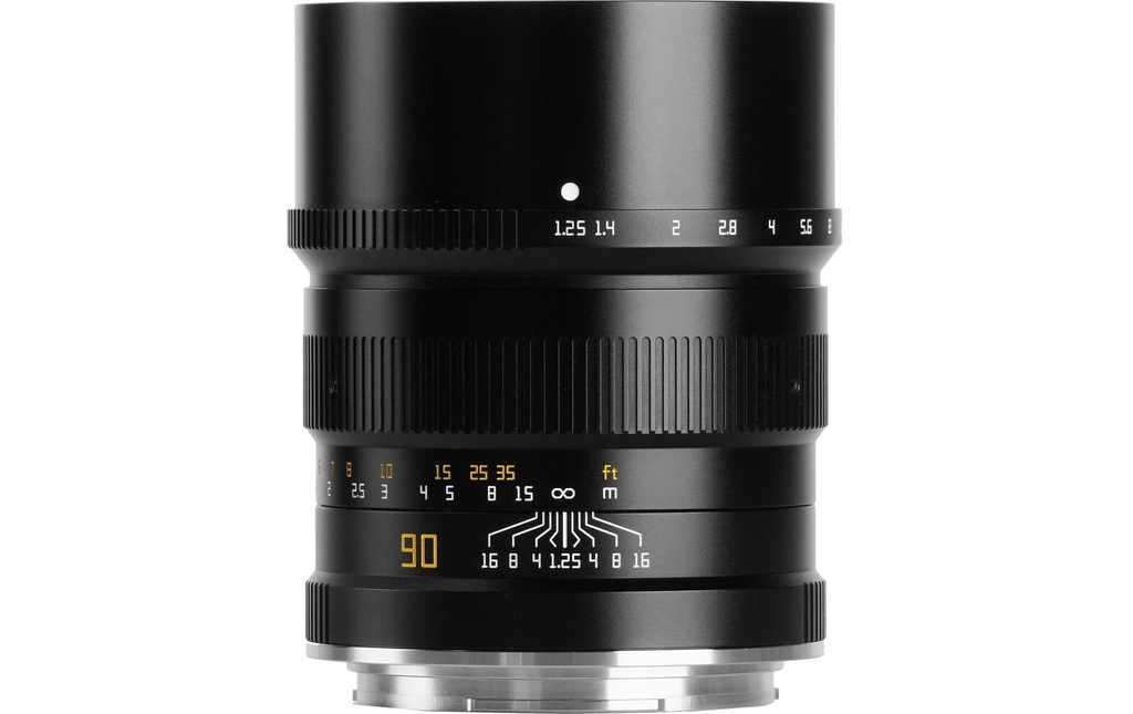 TTArtisan Longueur focale fixe 90mm F/1.25 – Fujifilm G-Mount