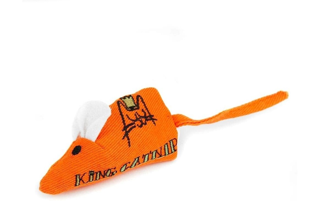 King Catnip Jouet pour chat Souris 15 x 6 x 5 cm