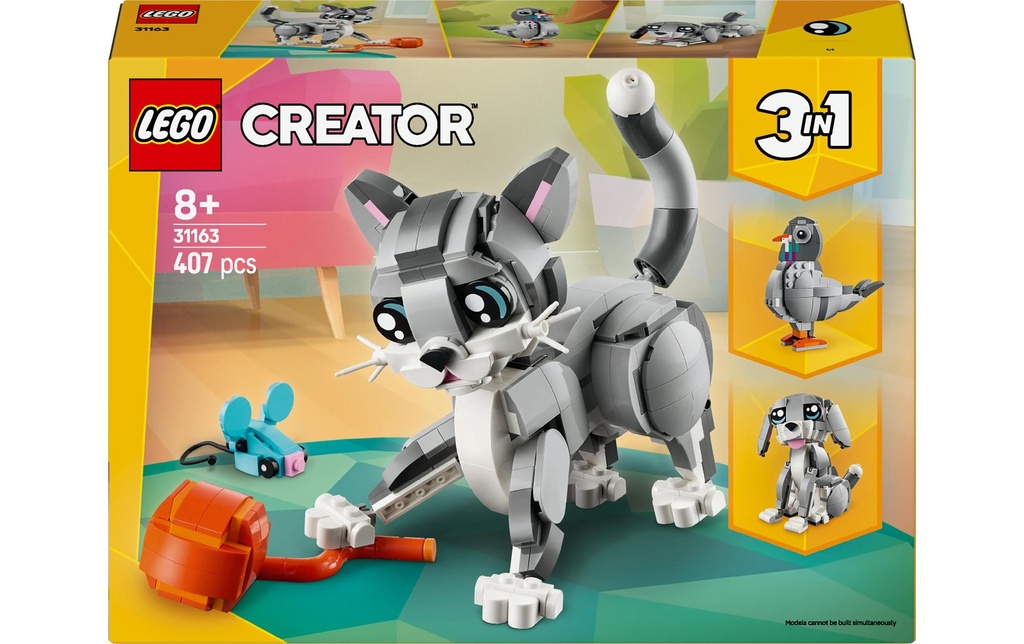 LEGO® Creator Chat gris 31163