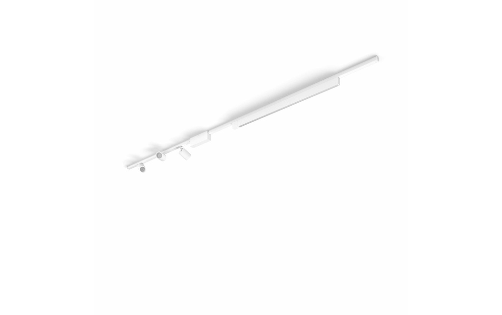 Philips Hue Perifo Set de base plafonnier 3 spots + Lightbar blanc