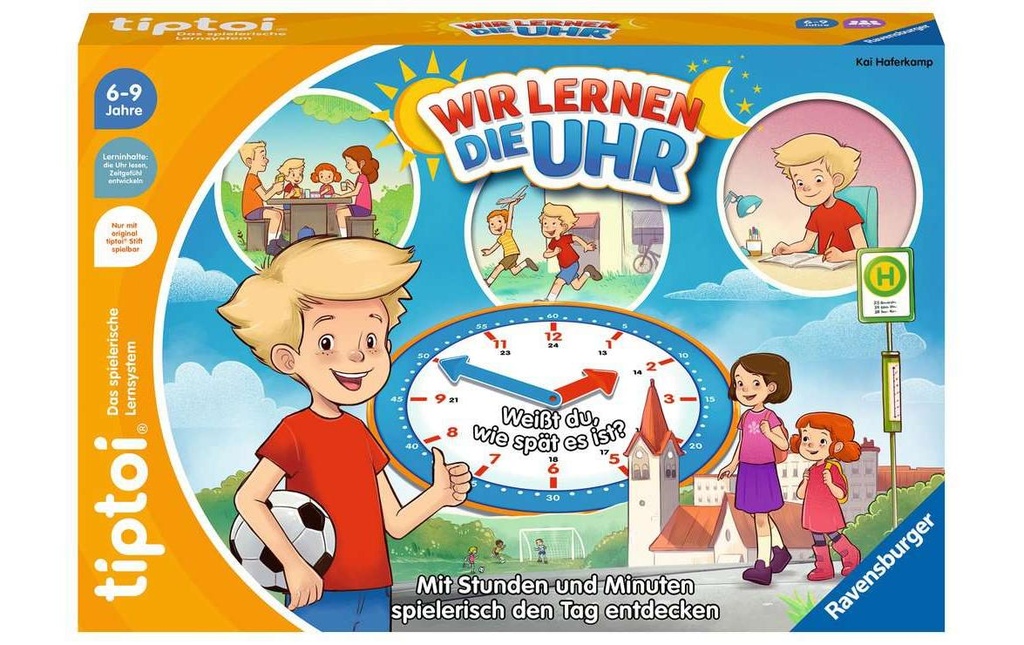 tiptoi Jeu Wir lernen die Uhr