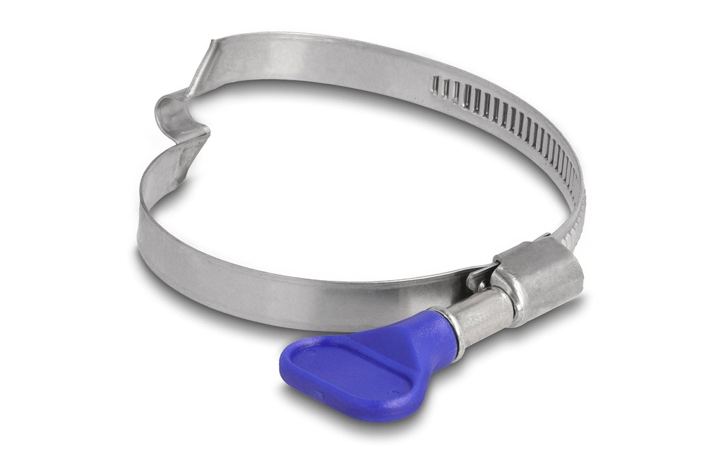 Delock Collier de serrage 50 - 65 mm, pont à droite 5 pièces