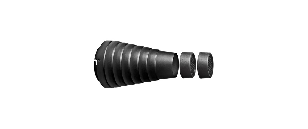 Elinchrom Réflecteur Snoot & Grid 15°
