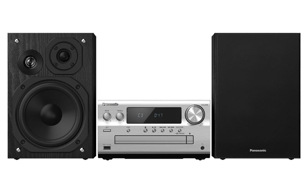 Panasonic Installation micro-HiFi SC-PMX802E Noir/Argenté
