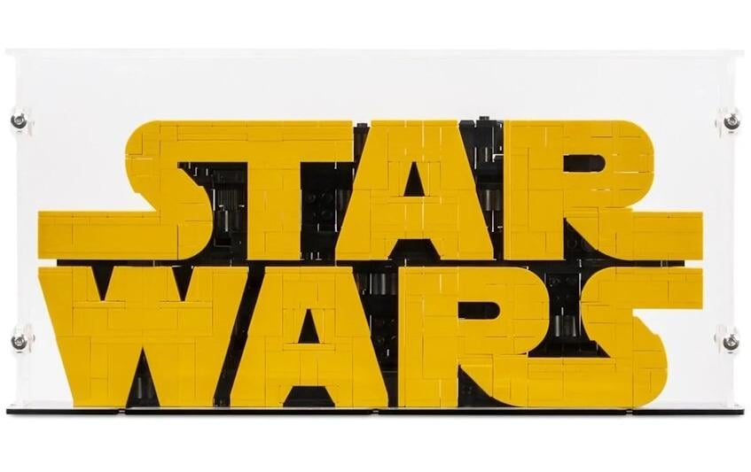 iDisplayit Présentoir en acrylique pour le logo Star Wars en briques LEGO 75407