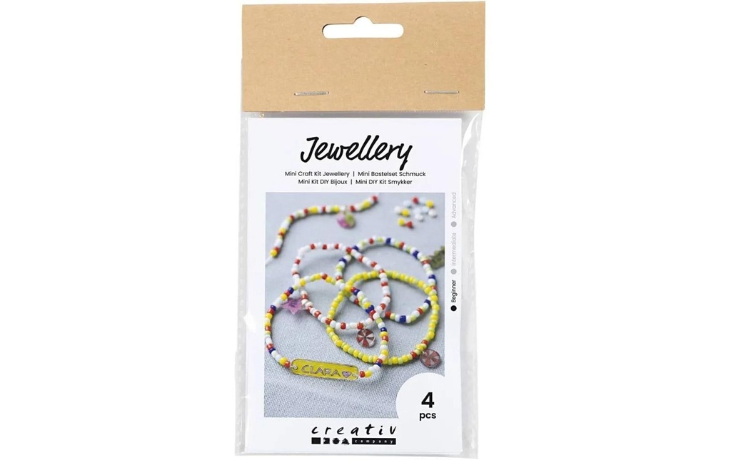 Creativ Company Kits de bricolage pour bijoux Bracelets avec film rétractable