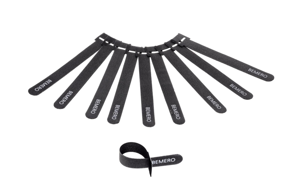Bemero Serre-câble 16015BK-MP 10 pièces