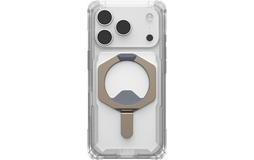 UAG Coque arrière Plasma XTE MS Kickstand iPhone 17 Pro Titanium