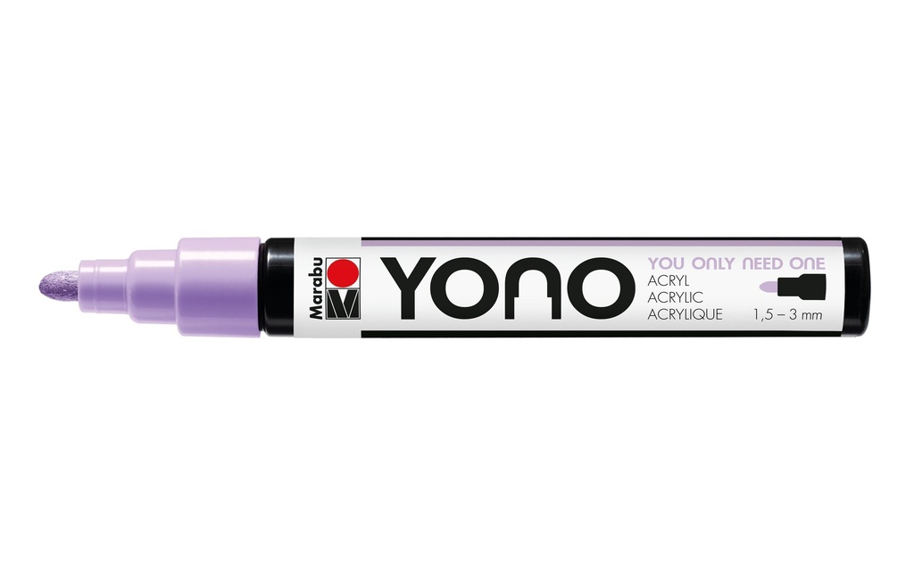 Marabu Marqueur acrylique YONO 1.5 - 3 mm Violet pastel