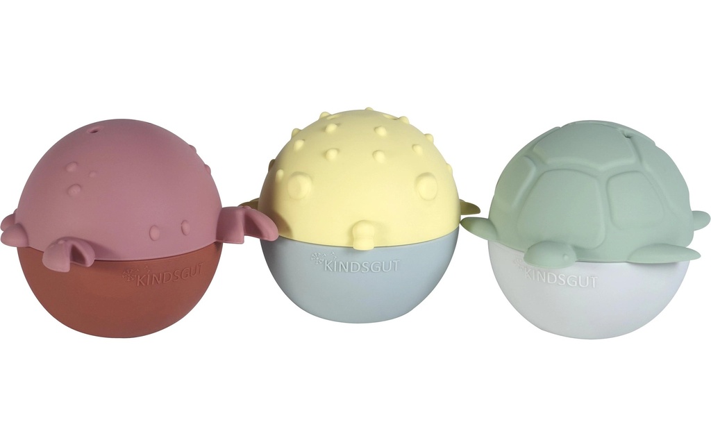 Kindsgut Set de jouets pour le bain Océan 3 pièces