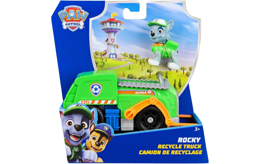Spinmaster La pat patrouille Véhicule de base Rocky