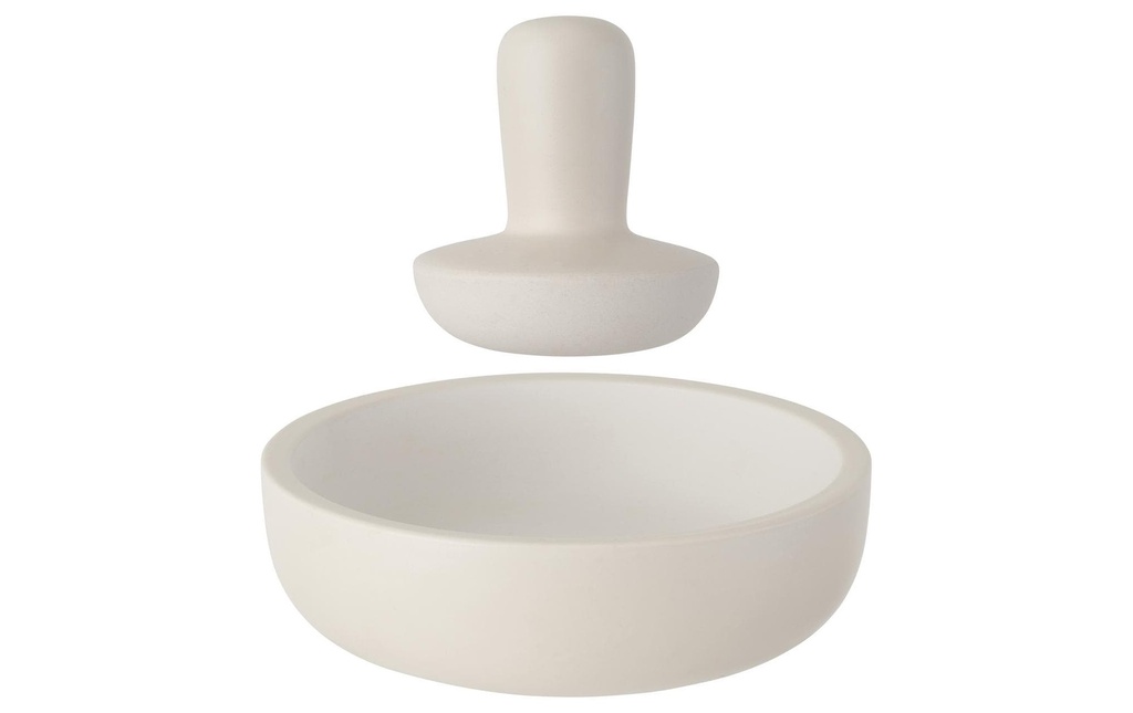BergHOFF Mortier et pilon Leo 17.5 cm, Faïence