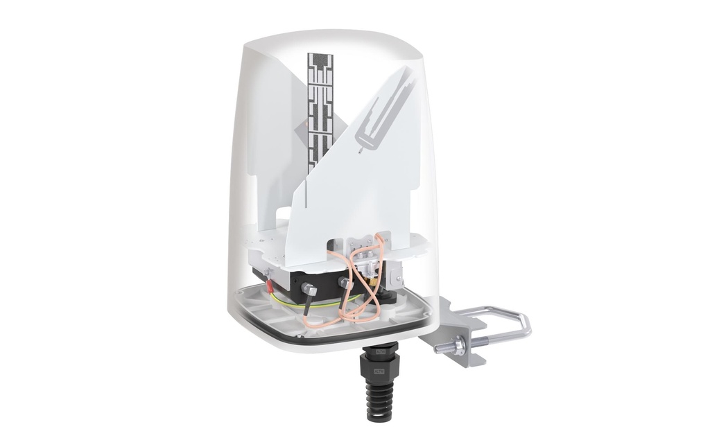 QuWireless Antenne 5G/LTE QuSpot RP-SMA/SMA 7.5 dBi Rayonnement omni directionnel