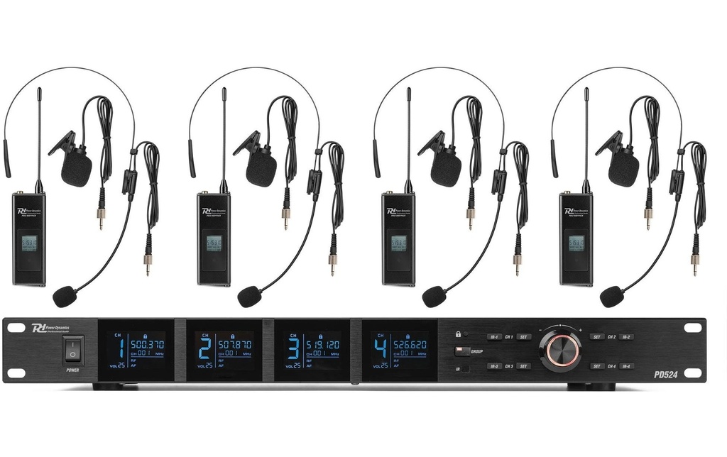 Power Dynamics Systèmes sans fil PD524B