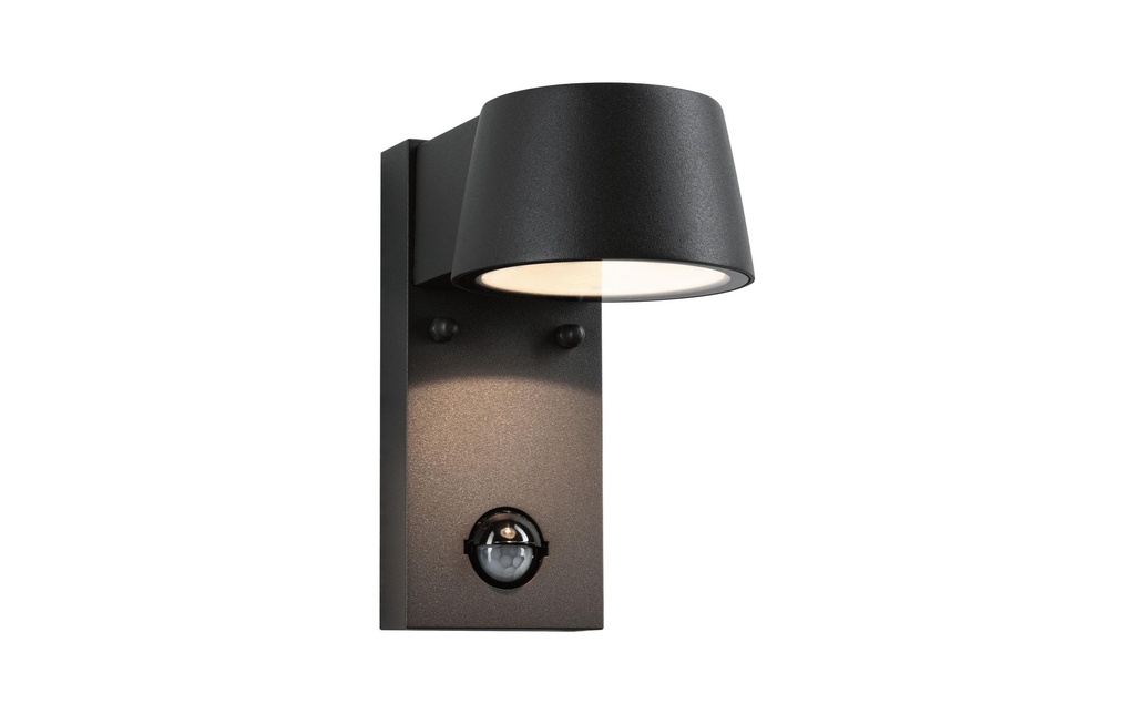 Paulmann Lampe murale Capea avec détecteur de mouvement, 5 W, 3000 K, gris