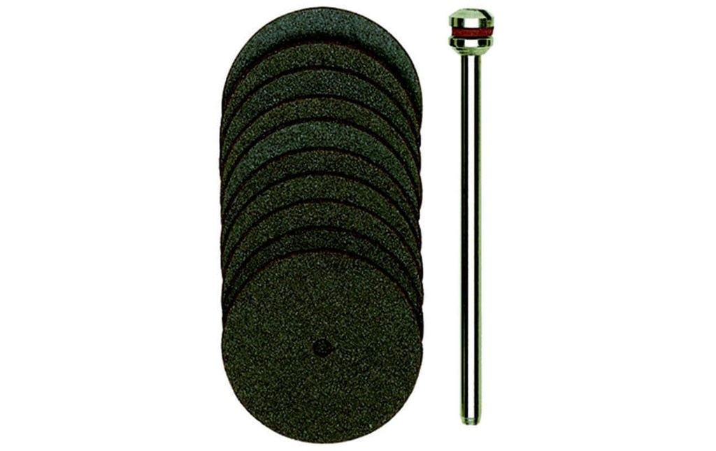 Proxxon Disque à trancher 22 mm Corindon, 10 pièces