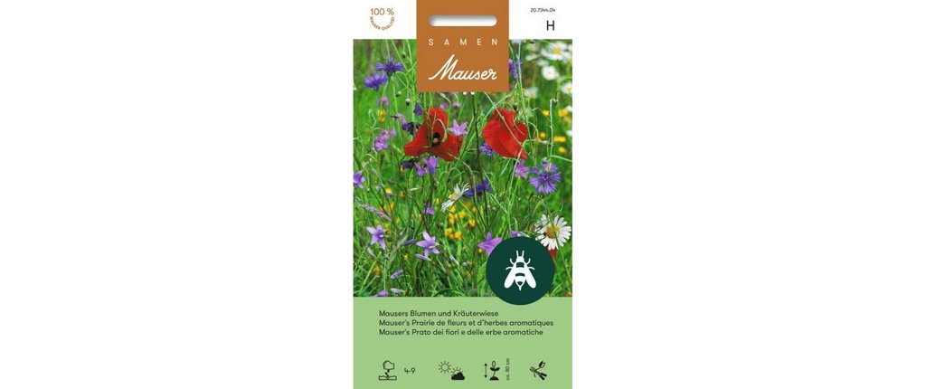 Samen Mauser Le champ de fleurs et d'herbes de Mauser