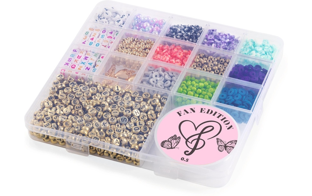 MAXXmee Kits de bricolage pour bracelets 2400 pièces