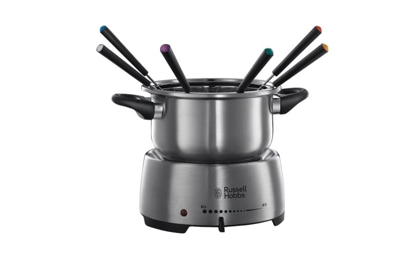 Russell Hobbs Fondue Maker Fiesta 8 Pièce/s, Argenté