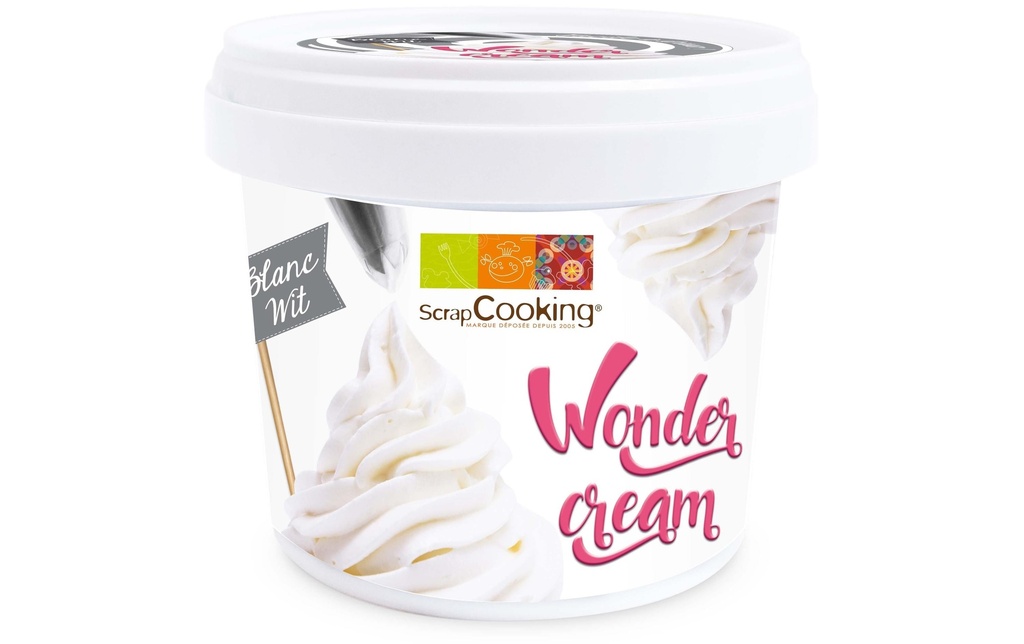 ScrapCooking Wonder Cream White Vanilla 150 g