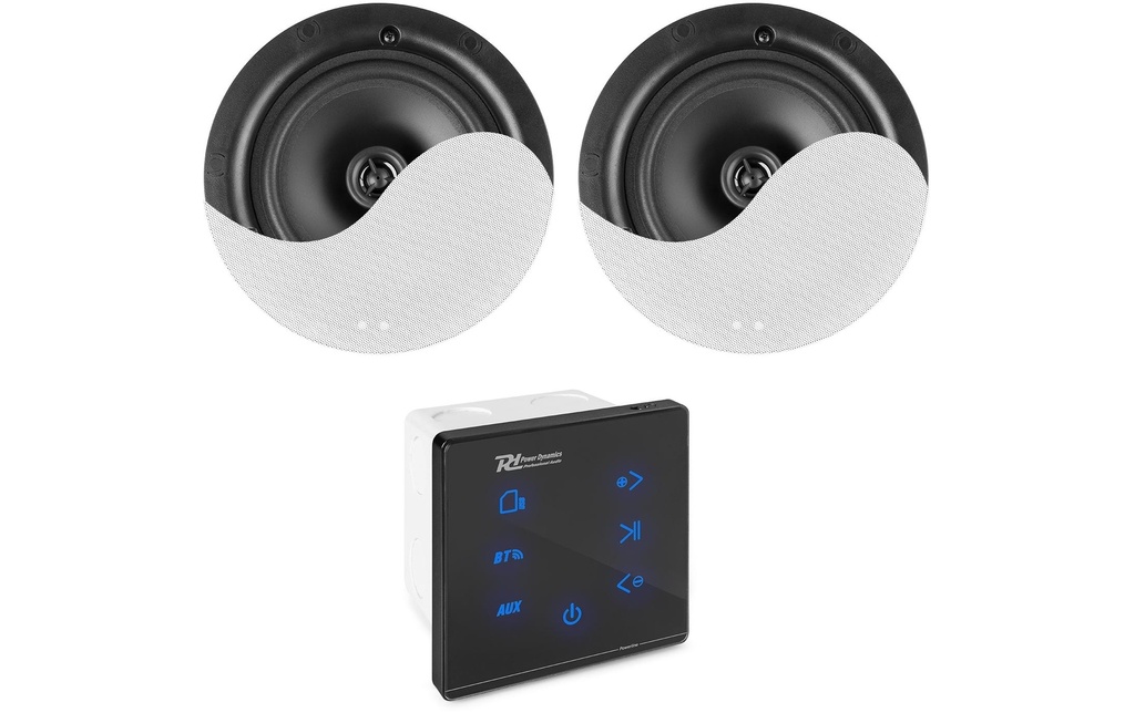 Power Dynamics Haut-parleur de plafond Powerline A50B Ensemble de 2