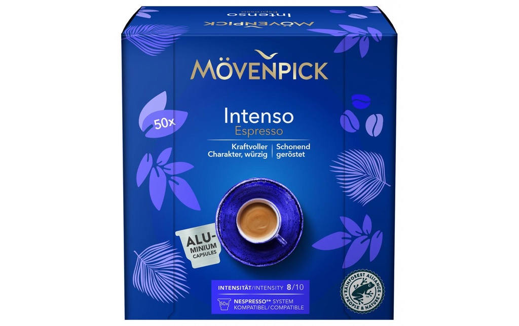 Mövenpick Capsules de café Espresso Intenso 50 pièce