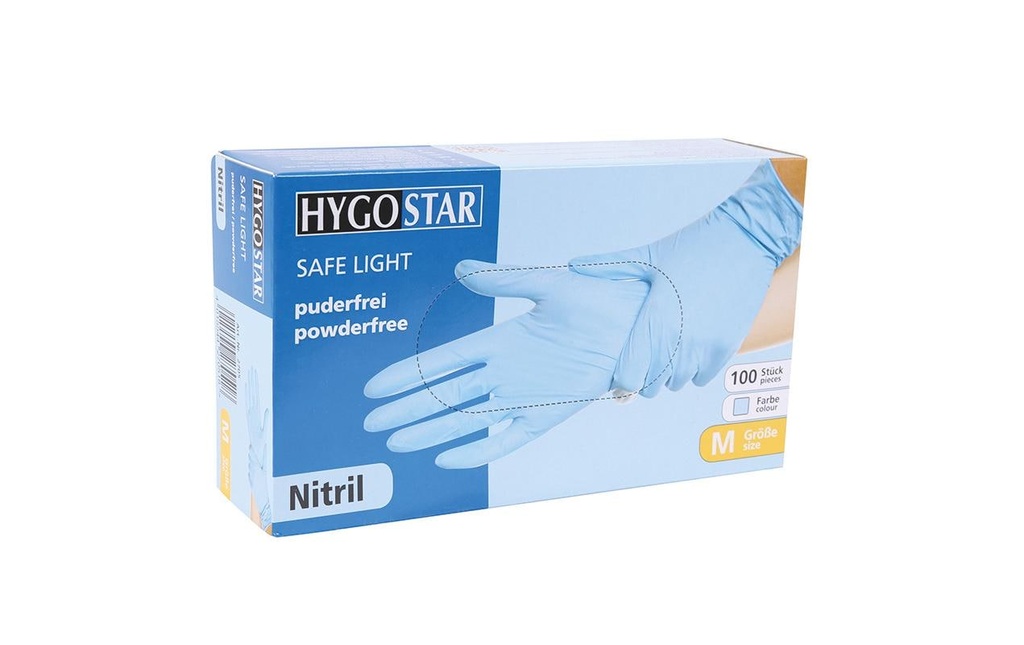 Diverse Gant jetable Nitrile, S, Blanc, 1 Pièce/s