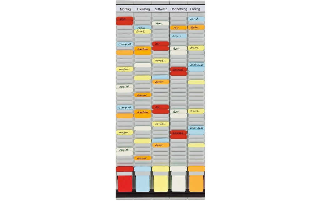 Franken Tableau de cartes T Universel 78 cm x 31.5 cm, Gris
