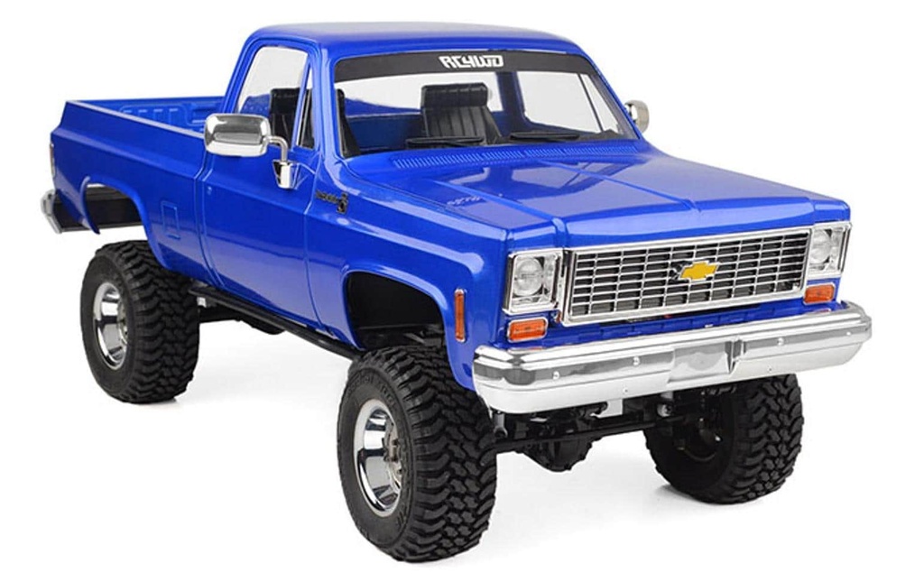 RC4WD Scale Crawler Trail Finder 2 LWB Chevy K10 Bleu, RTR, 1:10