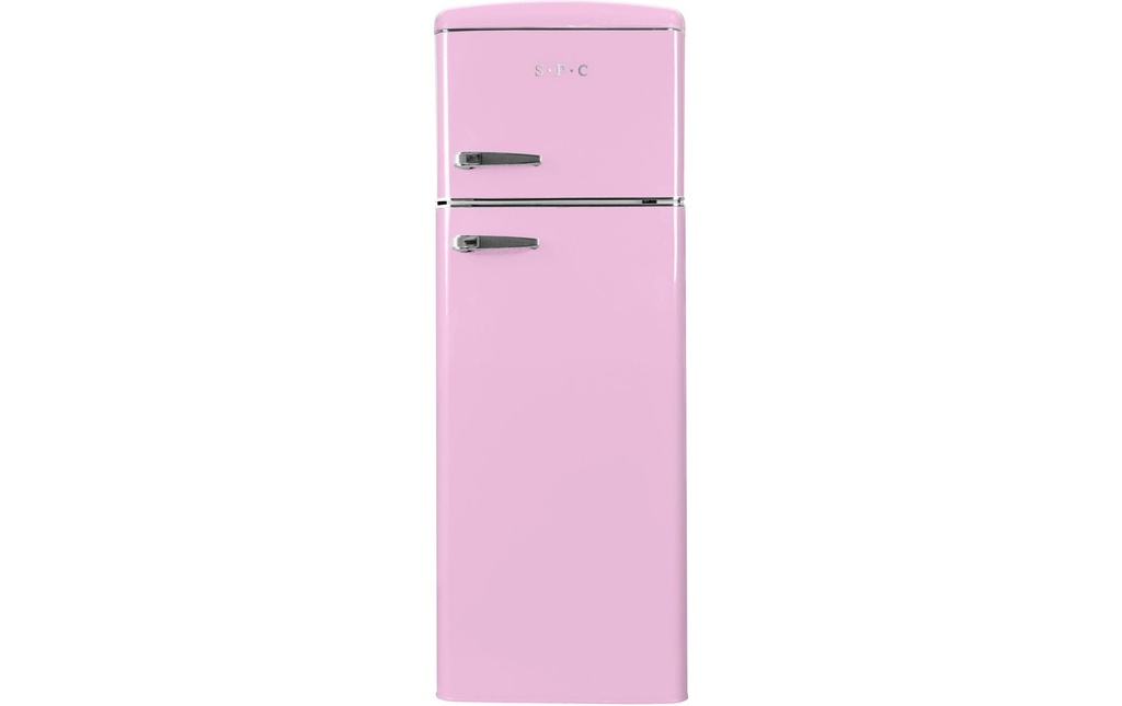 SPC Réfrigérateur congélateur KS3777-6 Rose, Droite