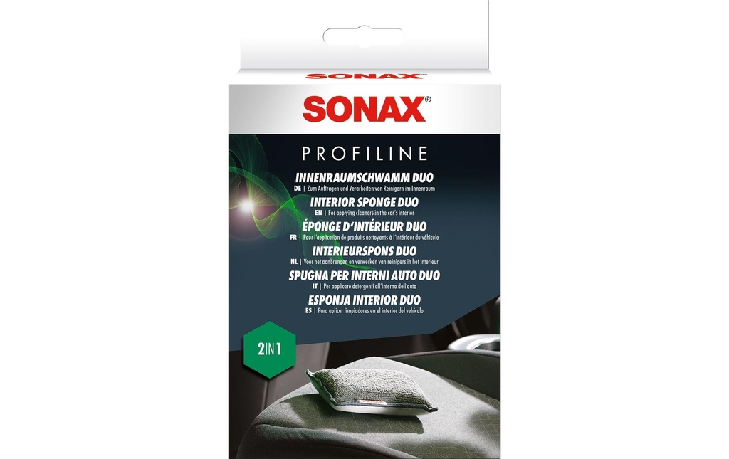 Sonax Éponge d'intérieur PROFILINE Duo