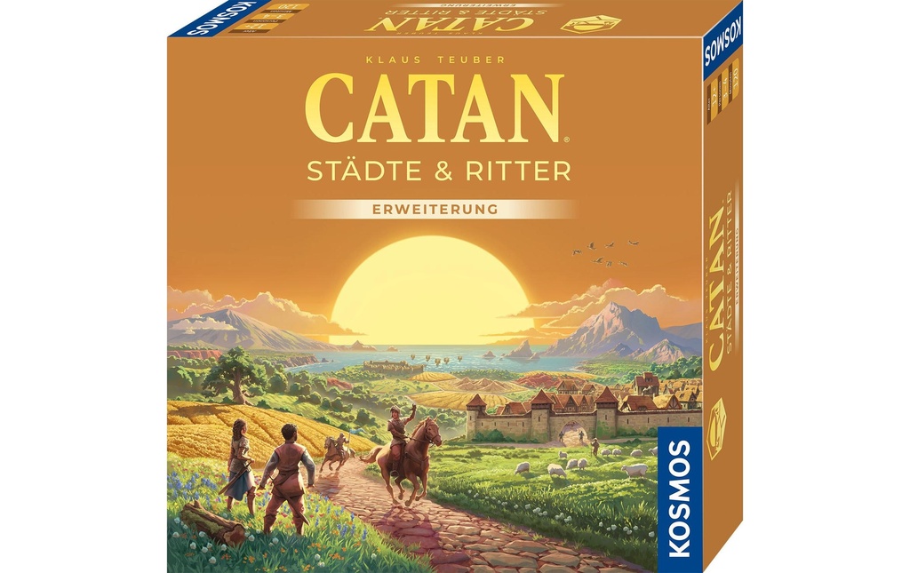 Kosmos Jeux pour la famille CATAN Villes et chevaliers