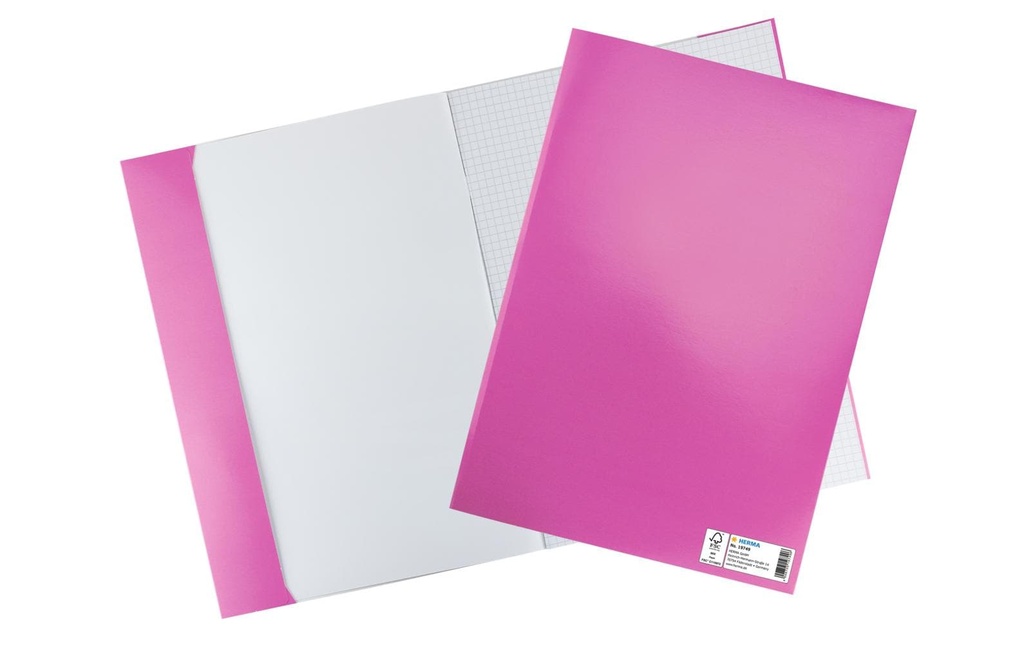 HERMA Protège-cahier carton A4 pink
